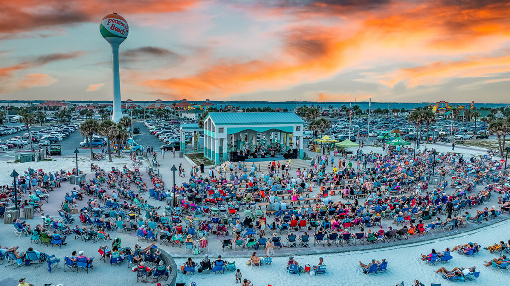 Bands on the Beach